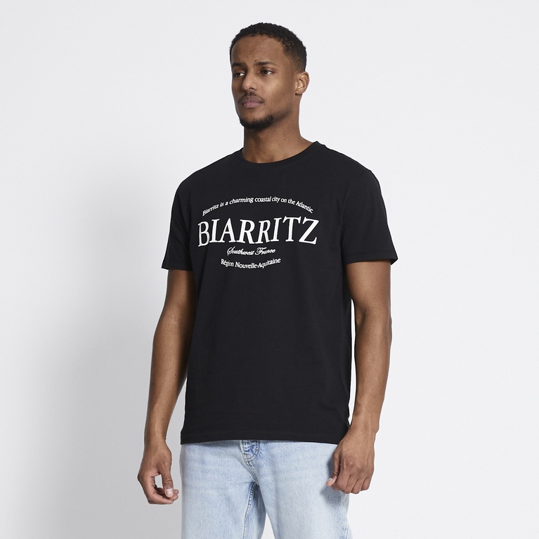Printed tee "Bill" Black 6
